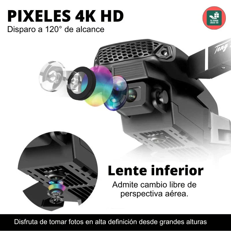 NUEVO DRONE W8 PRO MAX 2025 CON INTELIGENCIA ARTIFICIAL + ESTUCHE DE REGALO